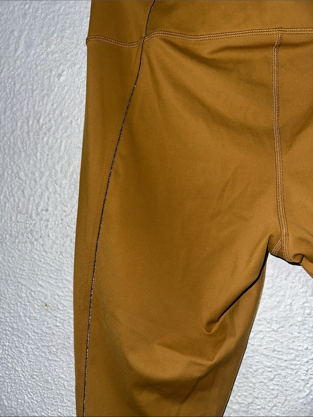 JoyLab Mustard Brown High-Waist Leggings - Picture 5 of 6